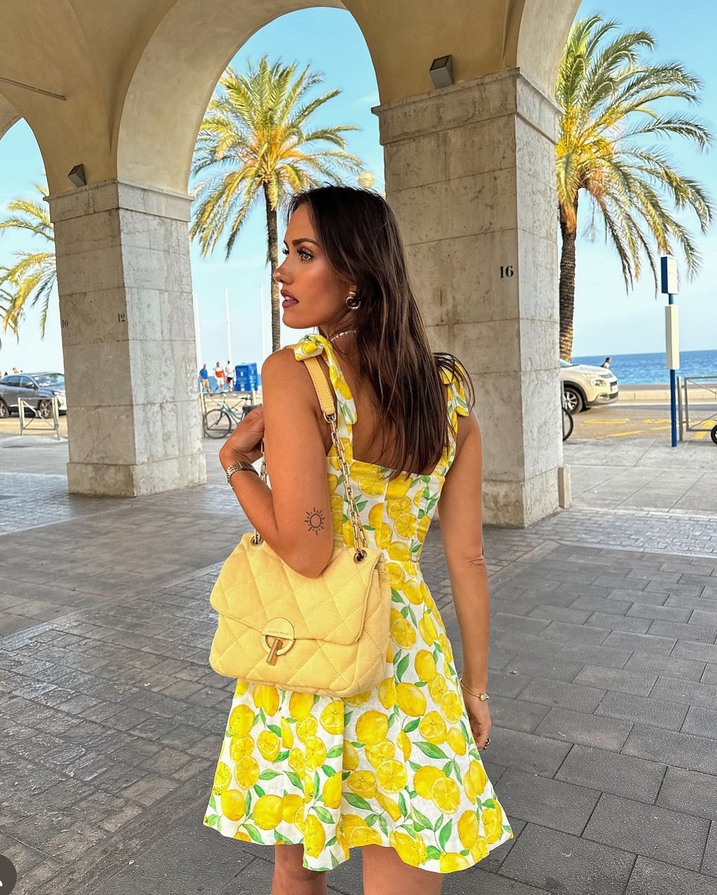 Yazmín® | Summer Dress Cute Lemon Print
