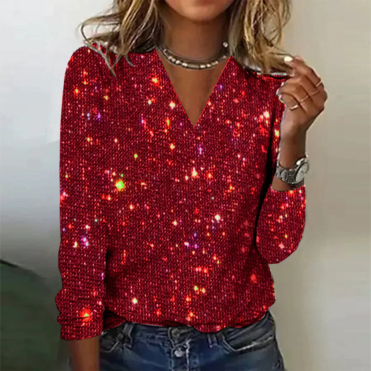 Renata | Light V-neck sweater