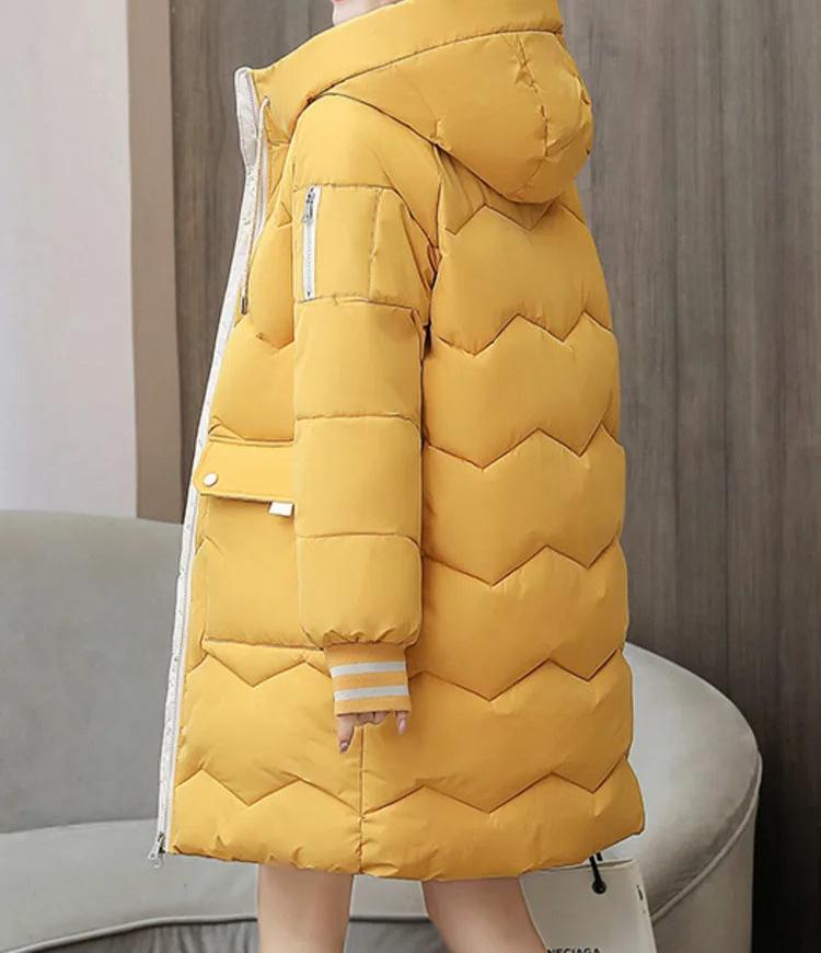 Brigitte | cozy and insulated waterproof winter jacket with hood