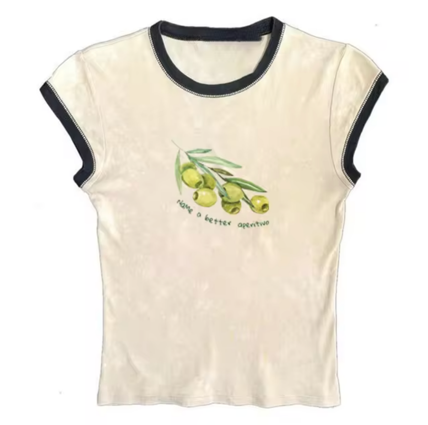 Elda® | Olive Motif Tops