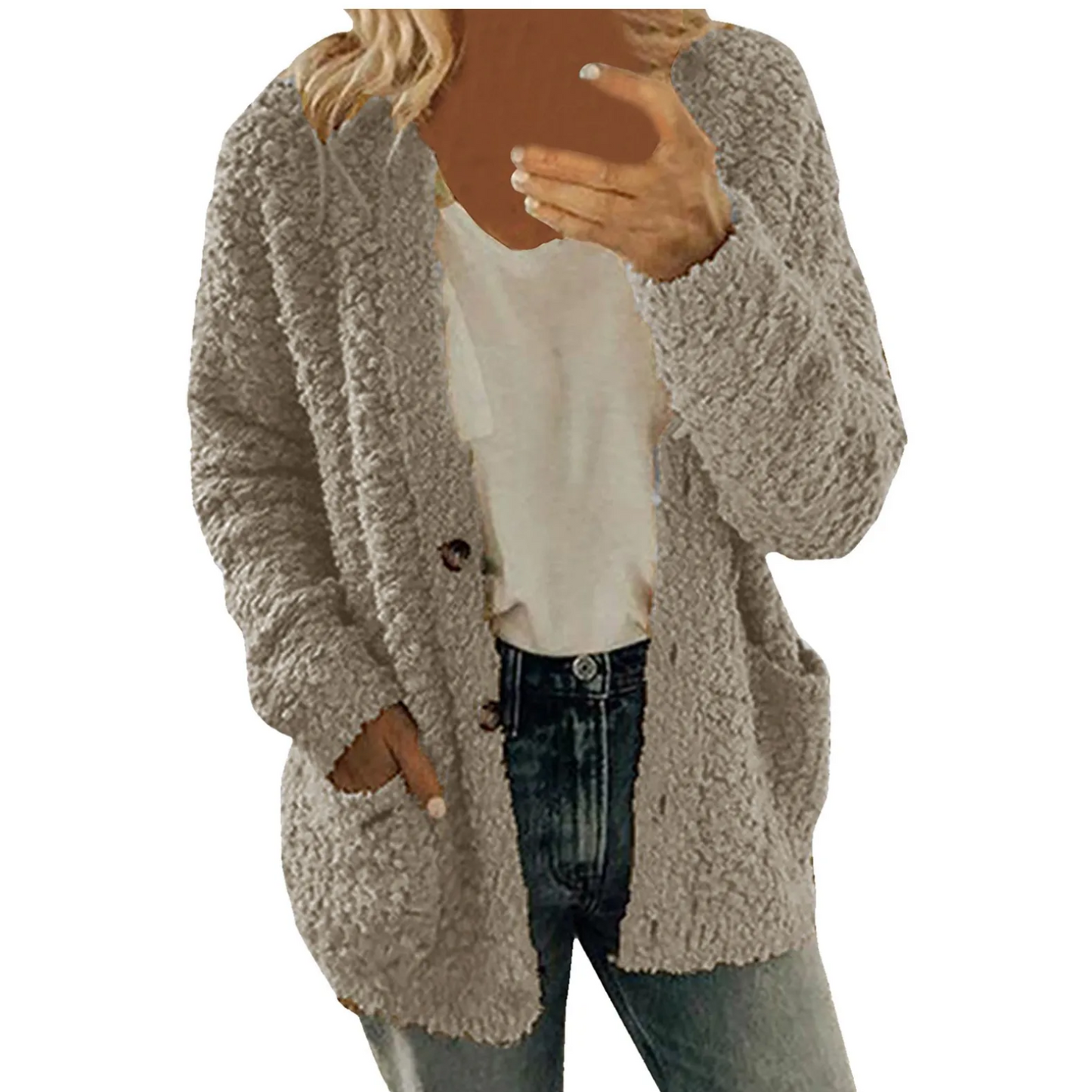 Dorotea | Elegant and casual winter cardigan