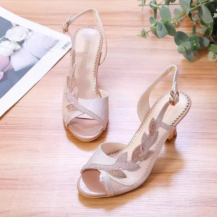 Simona® | Elegant Heels Made Of Mesh Fabric