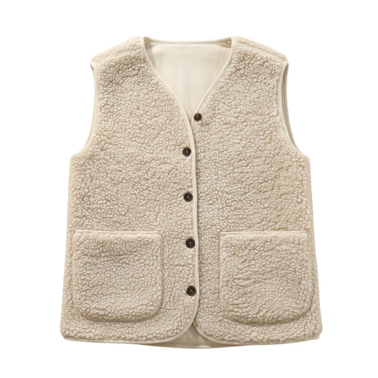 Ella | Women’s Spring Casual Warm Sherpa Vest