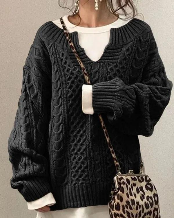 Irina | Elegant and versatile winter sweater