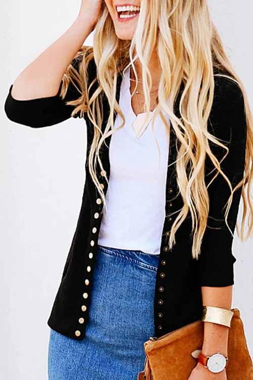Yadira | Classic and stylish winter cardigan