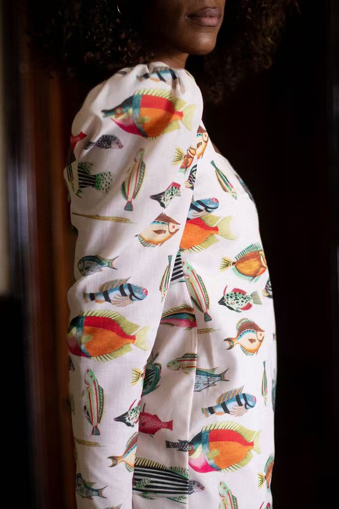 Ramona® | Mini Dress With Fish Print