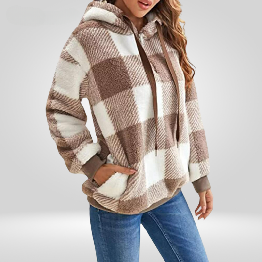 Juana | Elegant half-zip sweater
