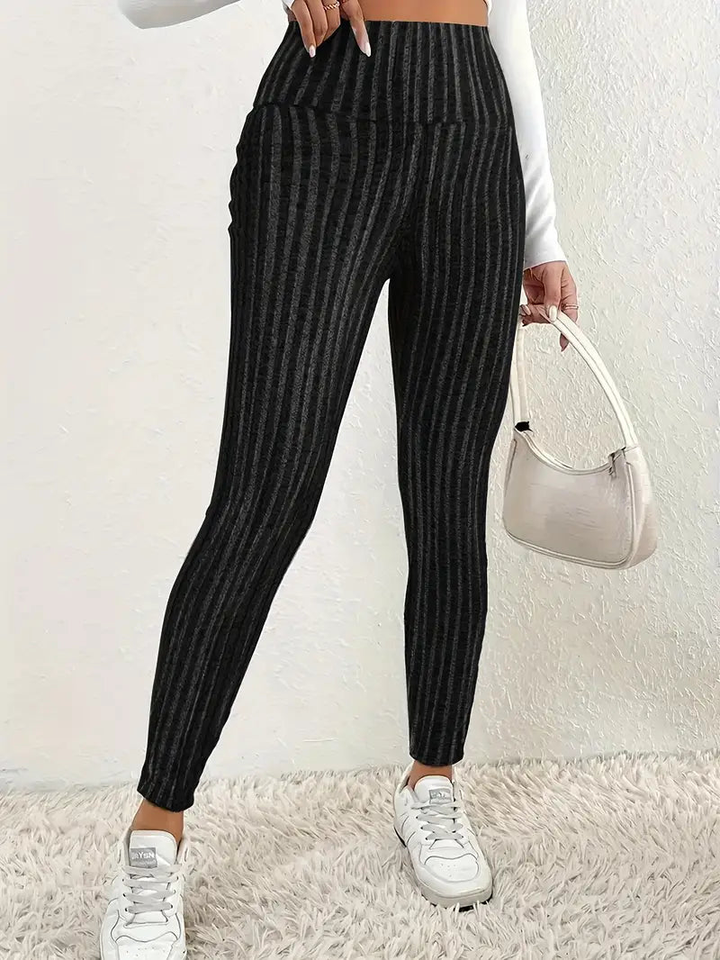 Costanza® | Fleece-Lined Knit Leggings