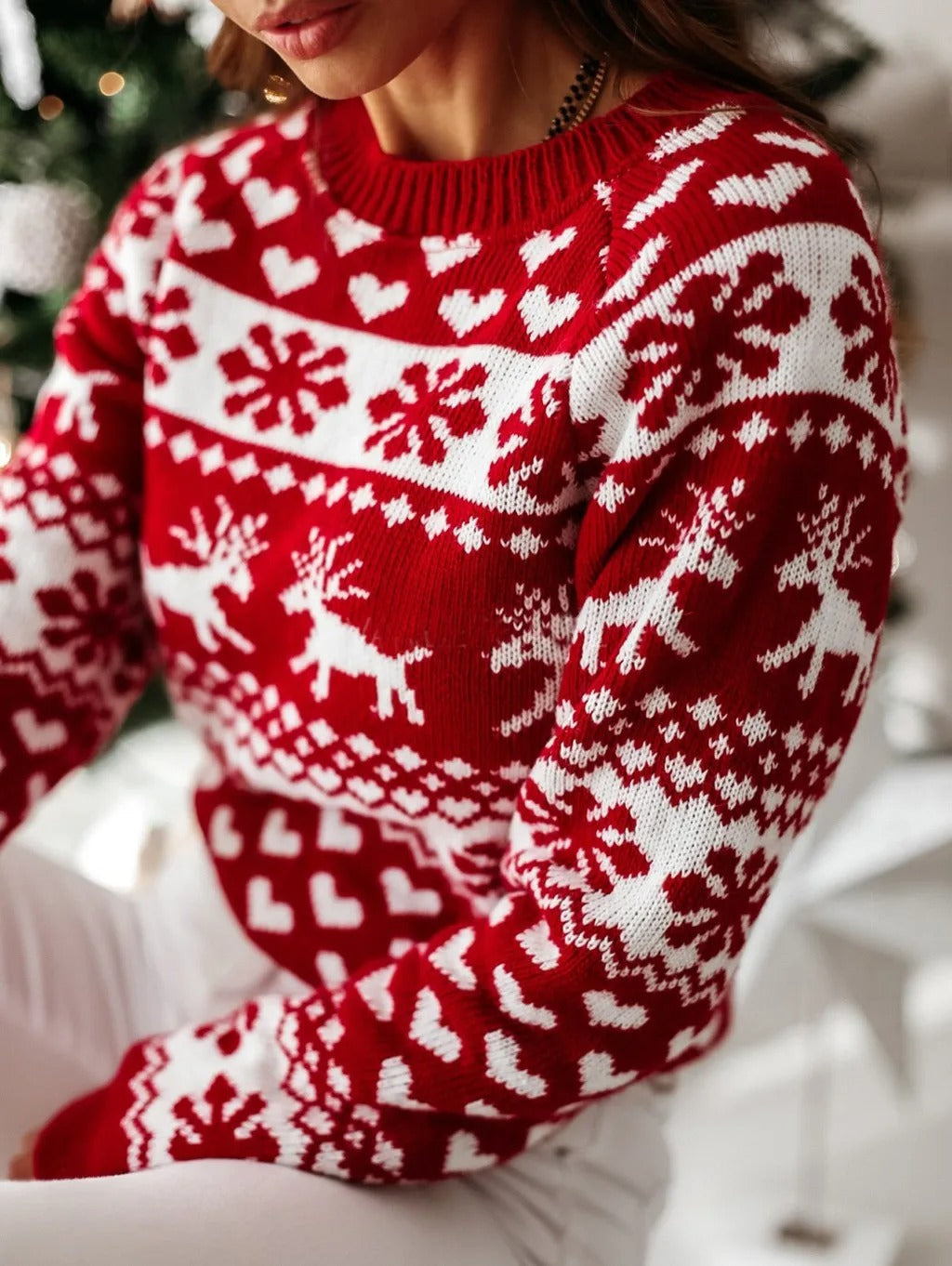 Reese | Women's Fitted Christmas Jumper