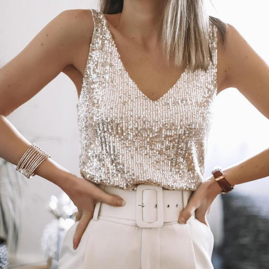 Anaisa® | Glamorous V-Neck Cami