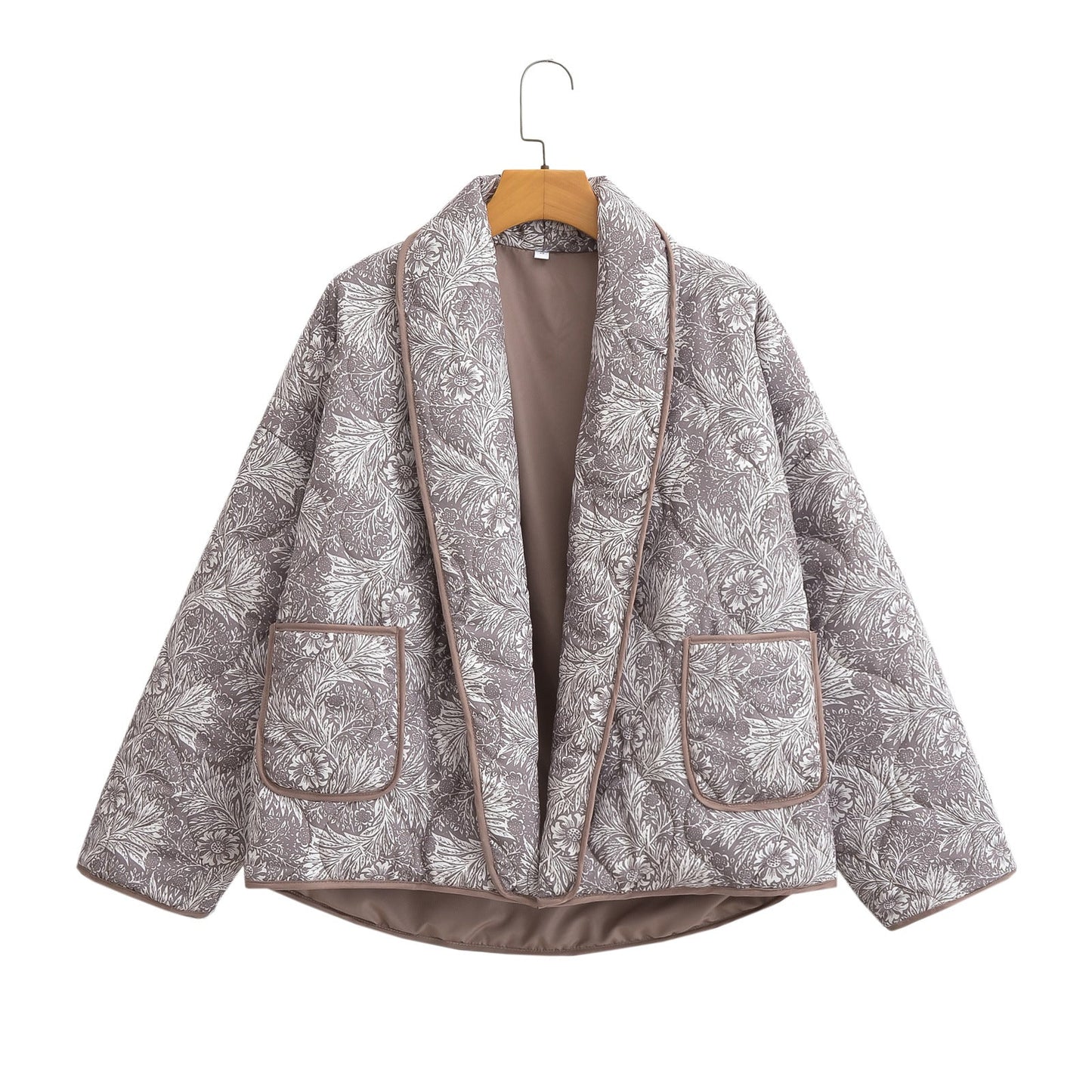 Zahira | Printed quilted jacket