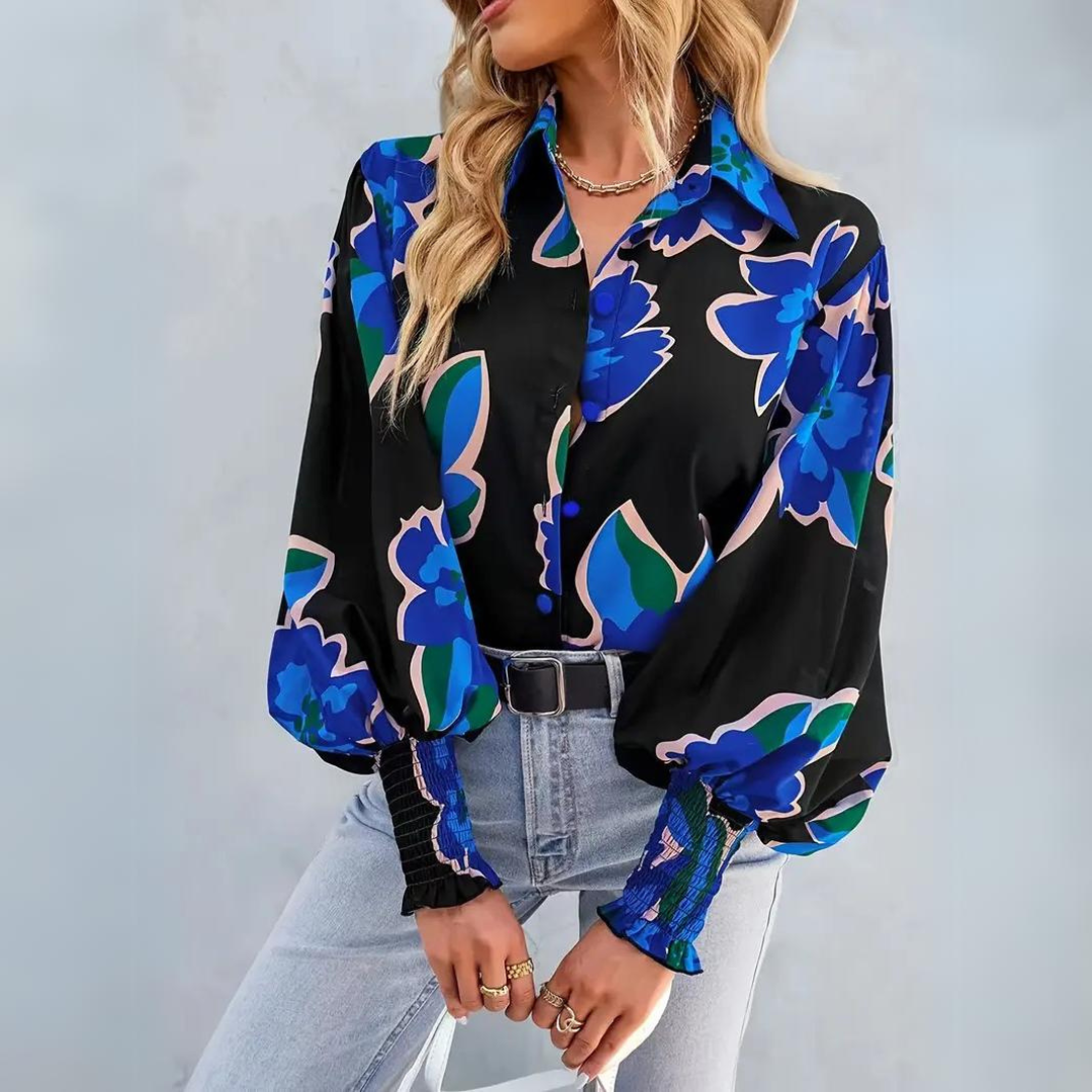 Kim® | Women'S Blouse With Flowers
