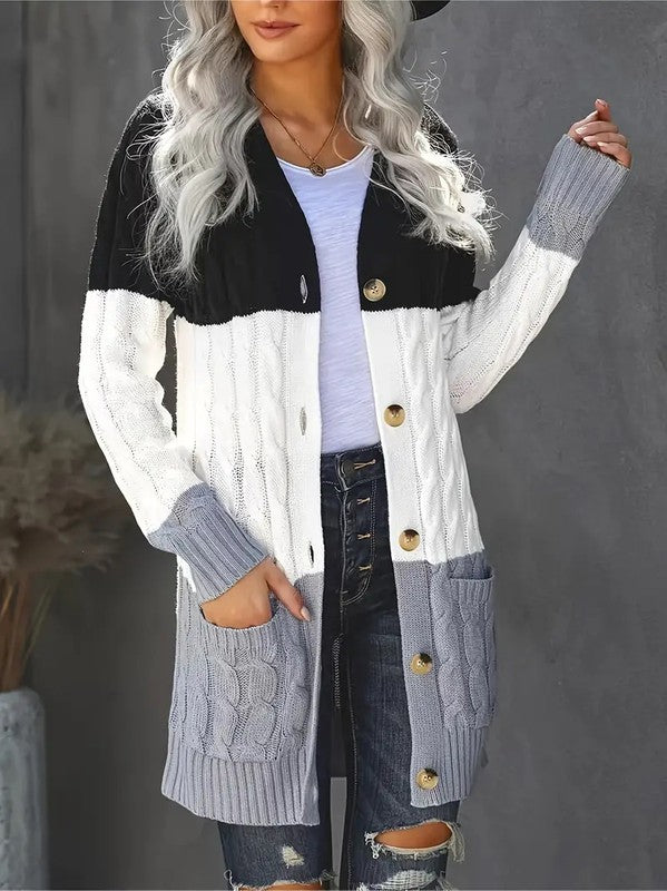 Lorena | Stylish and elegant winter cardigan