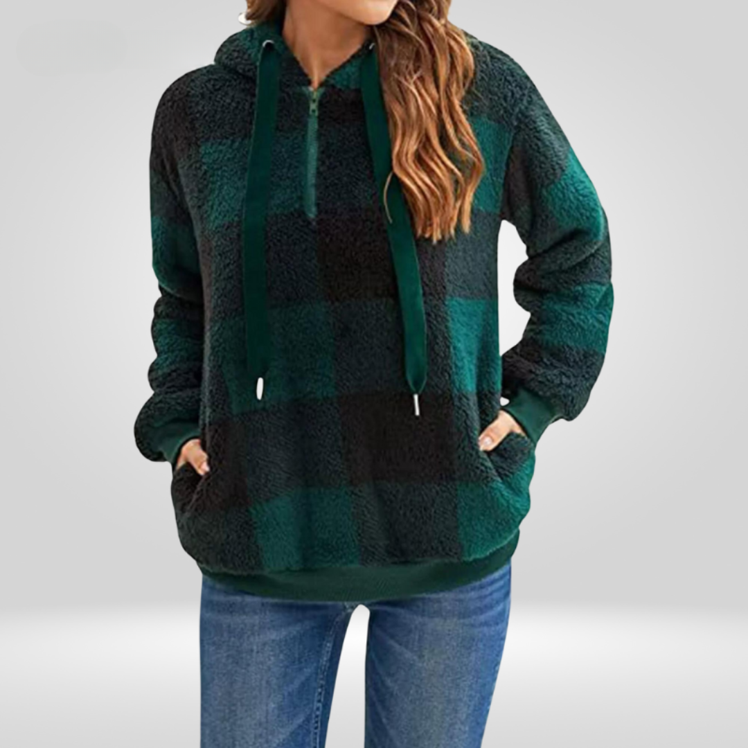 Juana | Elegant half-zip sweater