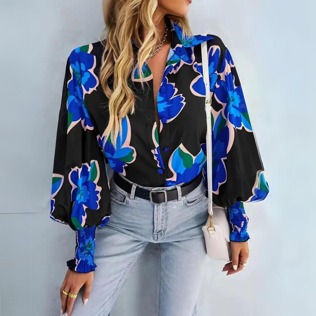 Kim® | Women'S Blouse With Flowers