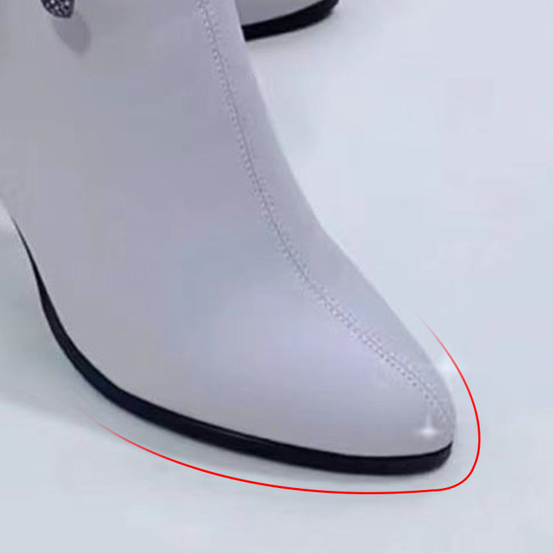Esther | Suede ankle boots with bow