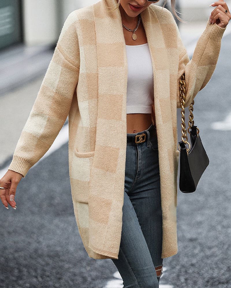 Ingrid | Casual and comfortable winter cardigan