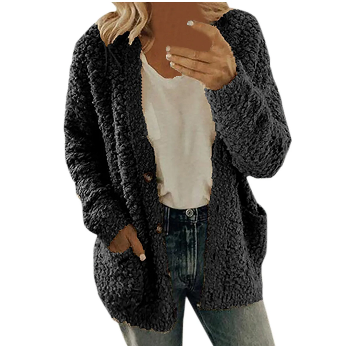 Vilma® | Stylish and casual winter cardigan.