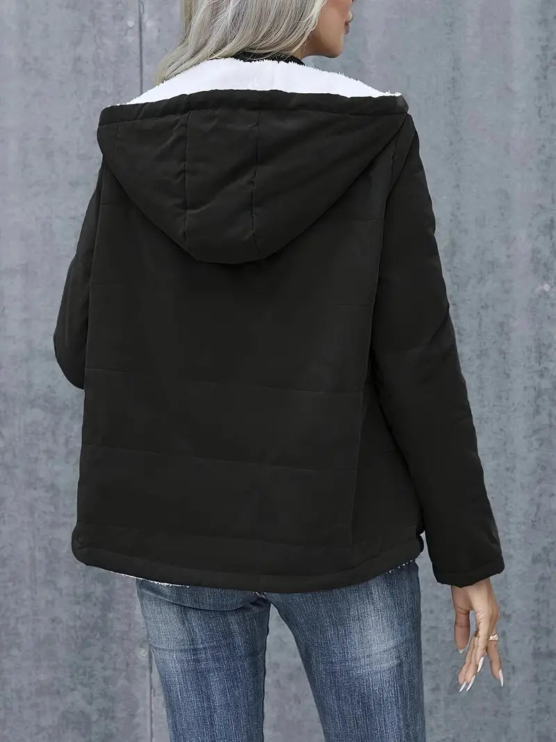 Katia | Padded jacket with front zip fastening