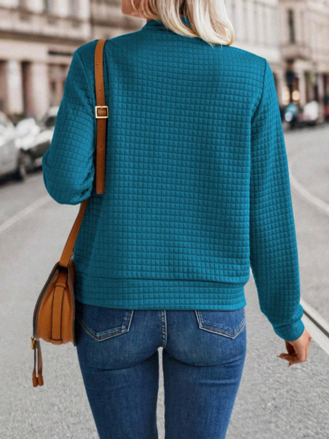 Sigrid | Long sleeve jacket with zip