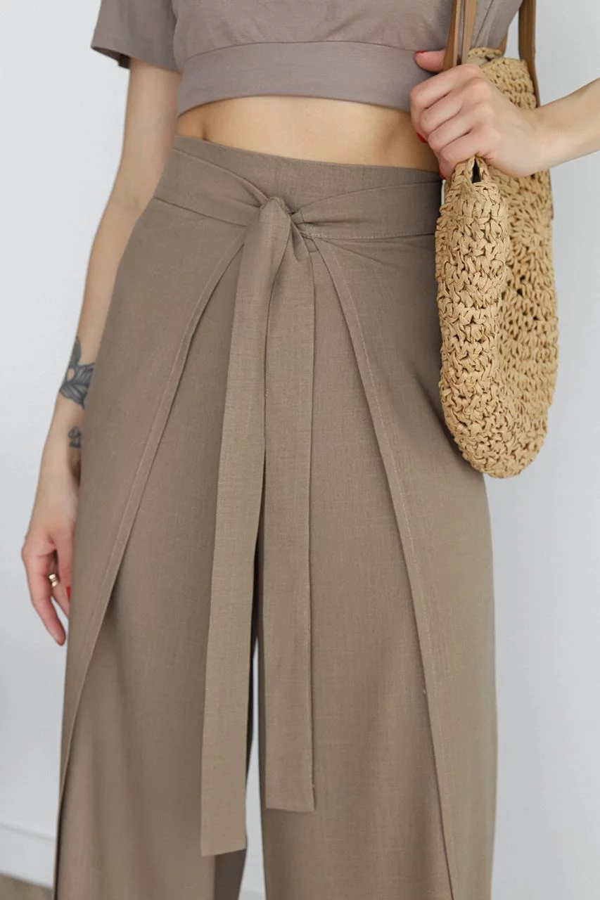 Lara® | Long Linen Trousers
