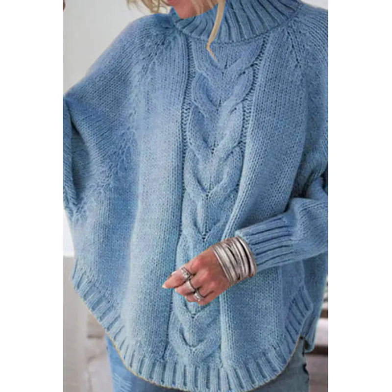 Pink | Elegant knitted sweater