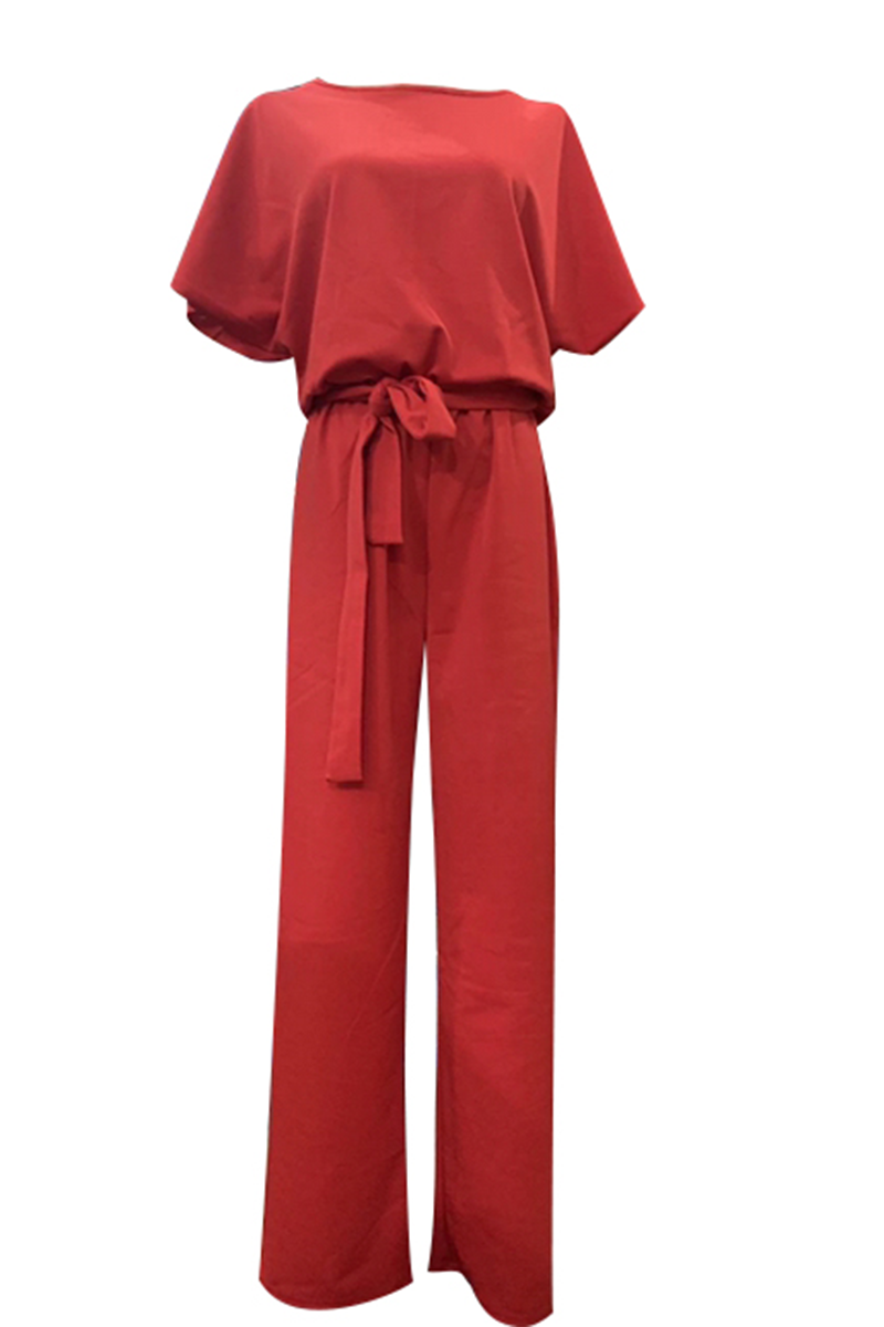 Maria Elena | Casual, loose overalls with fixed frenulum and O-neck
