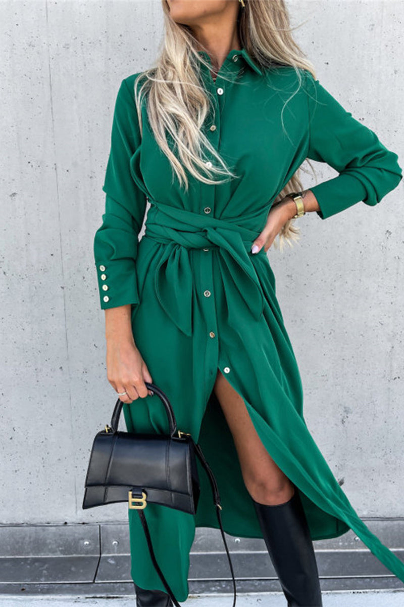 Nadia | Relaxed and timeless winter dress