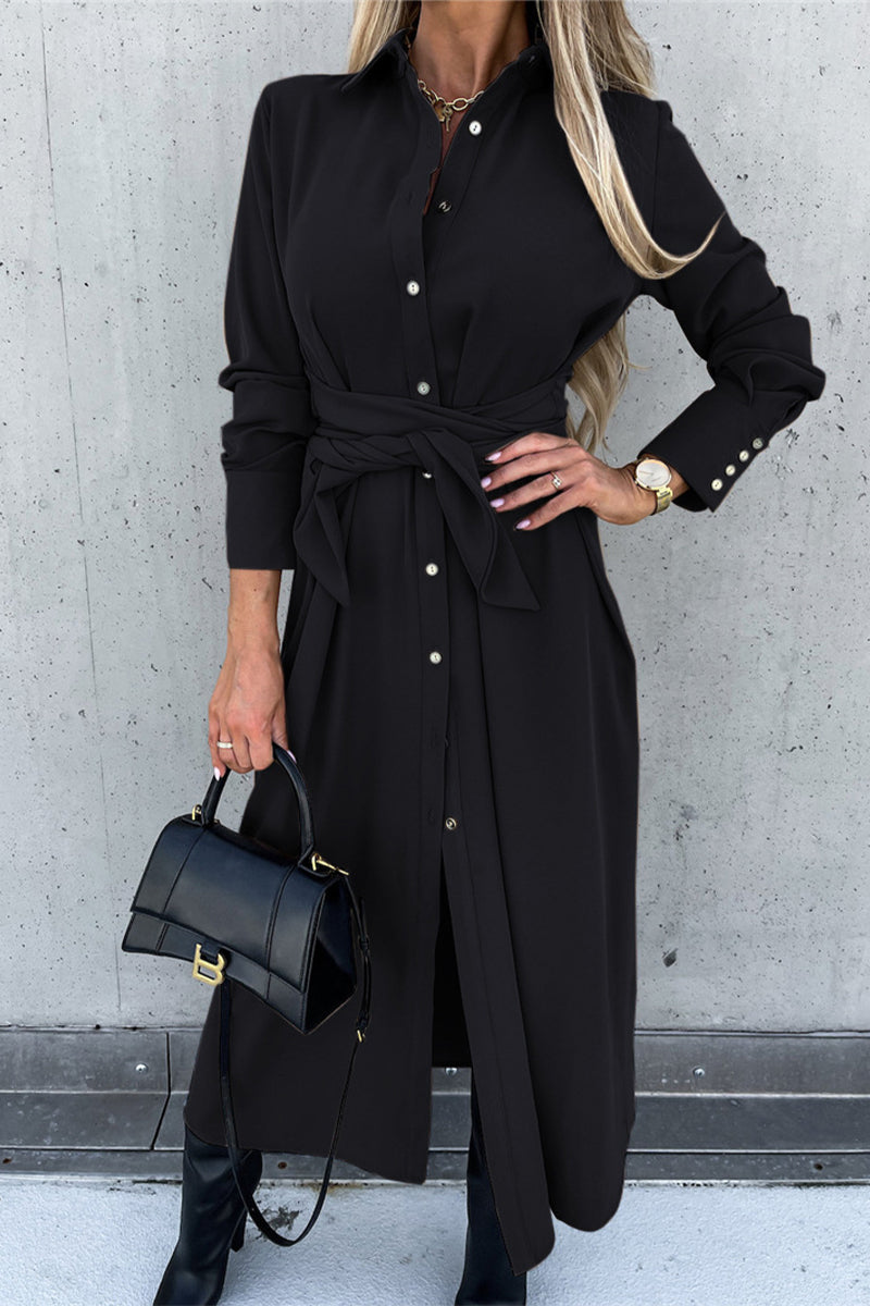 Nadia | Relaxed and timeless winter dress