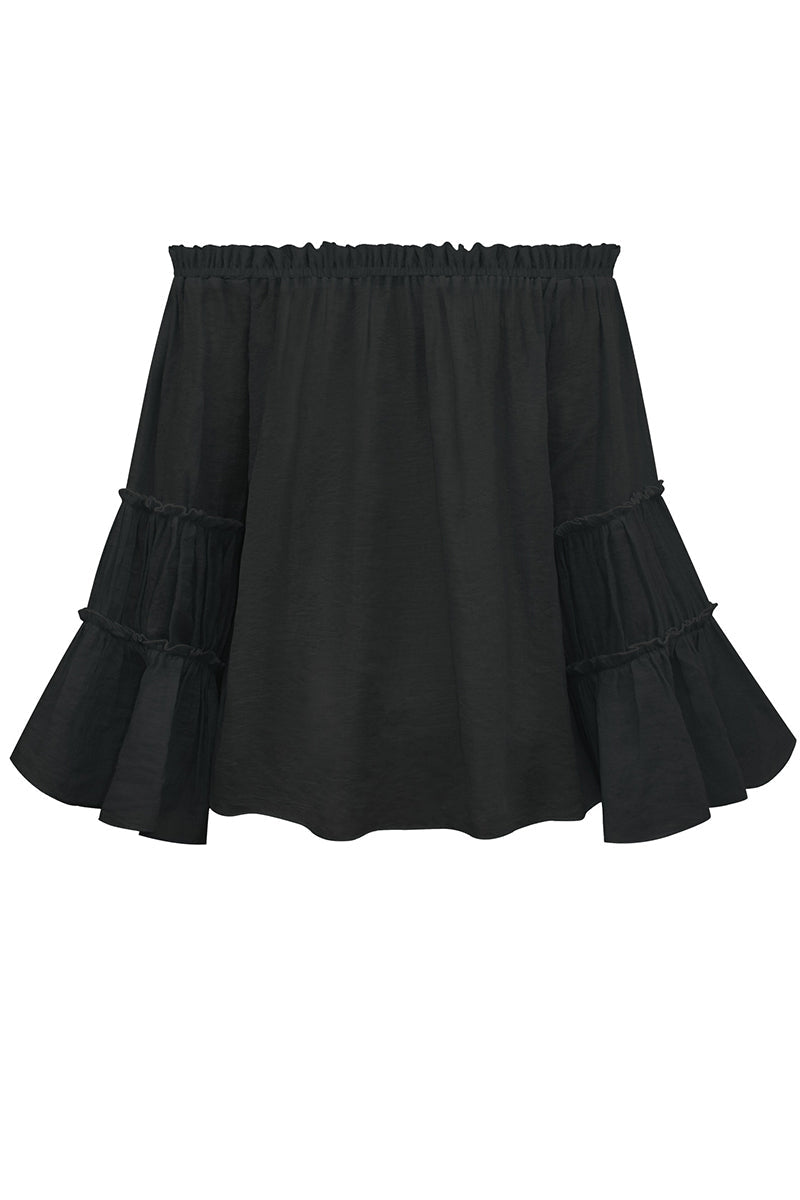 Dalia | Street Solid Off Shoulder Tops