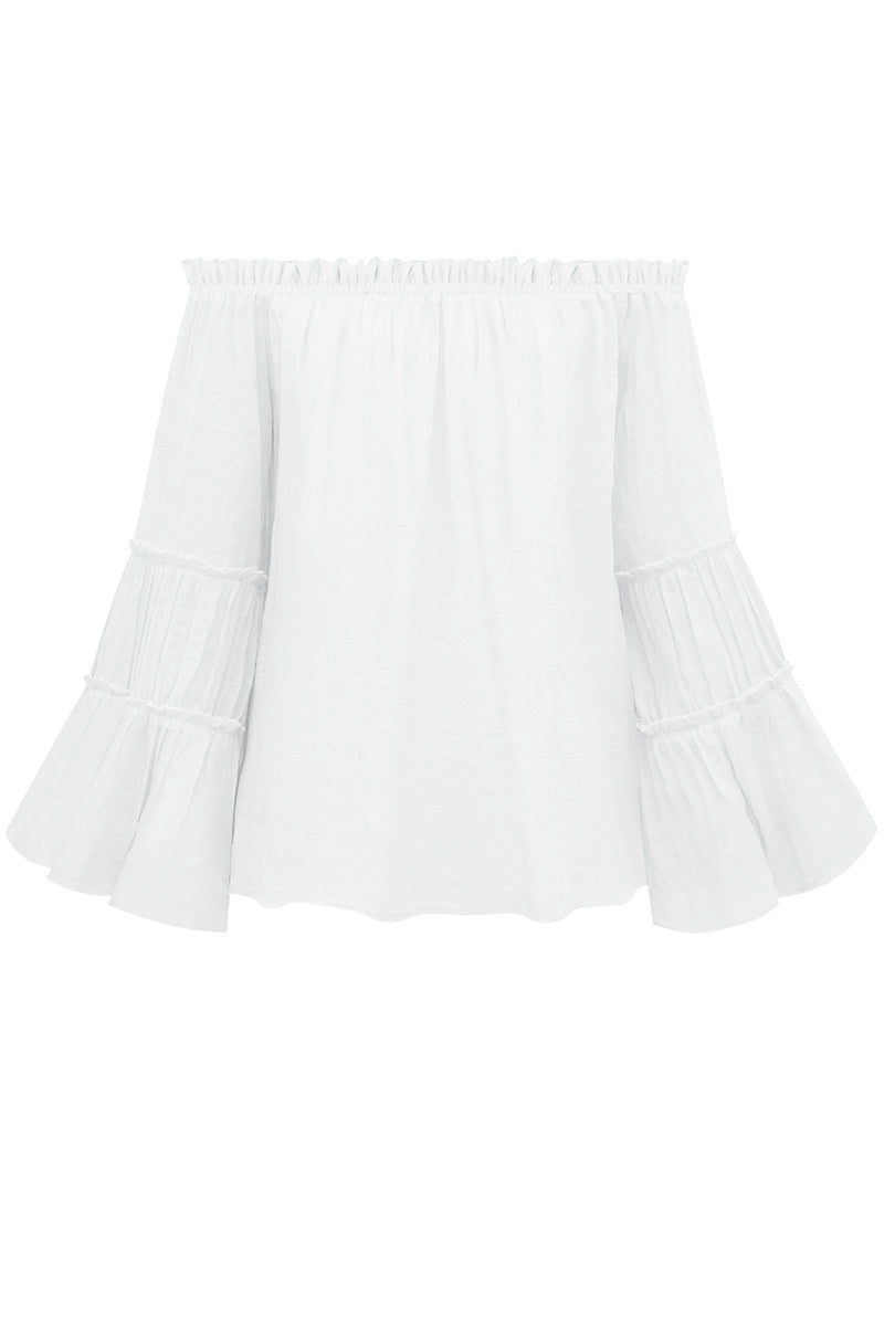 Dalia | Street Solid Off Shoulder Tops