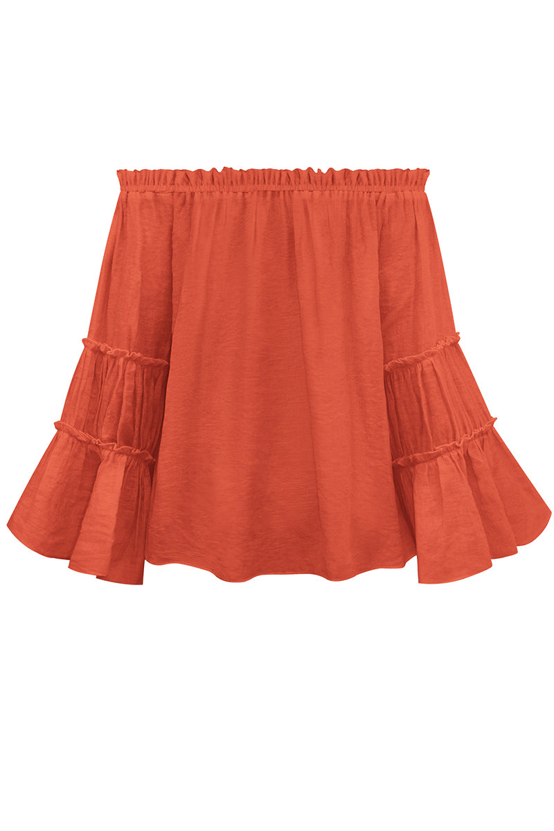 Dalia | Street Solid Off Shoulder Tops