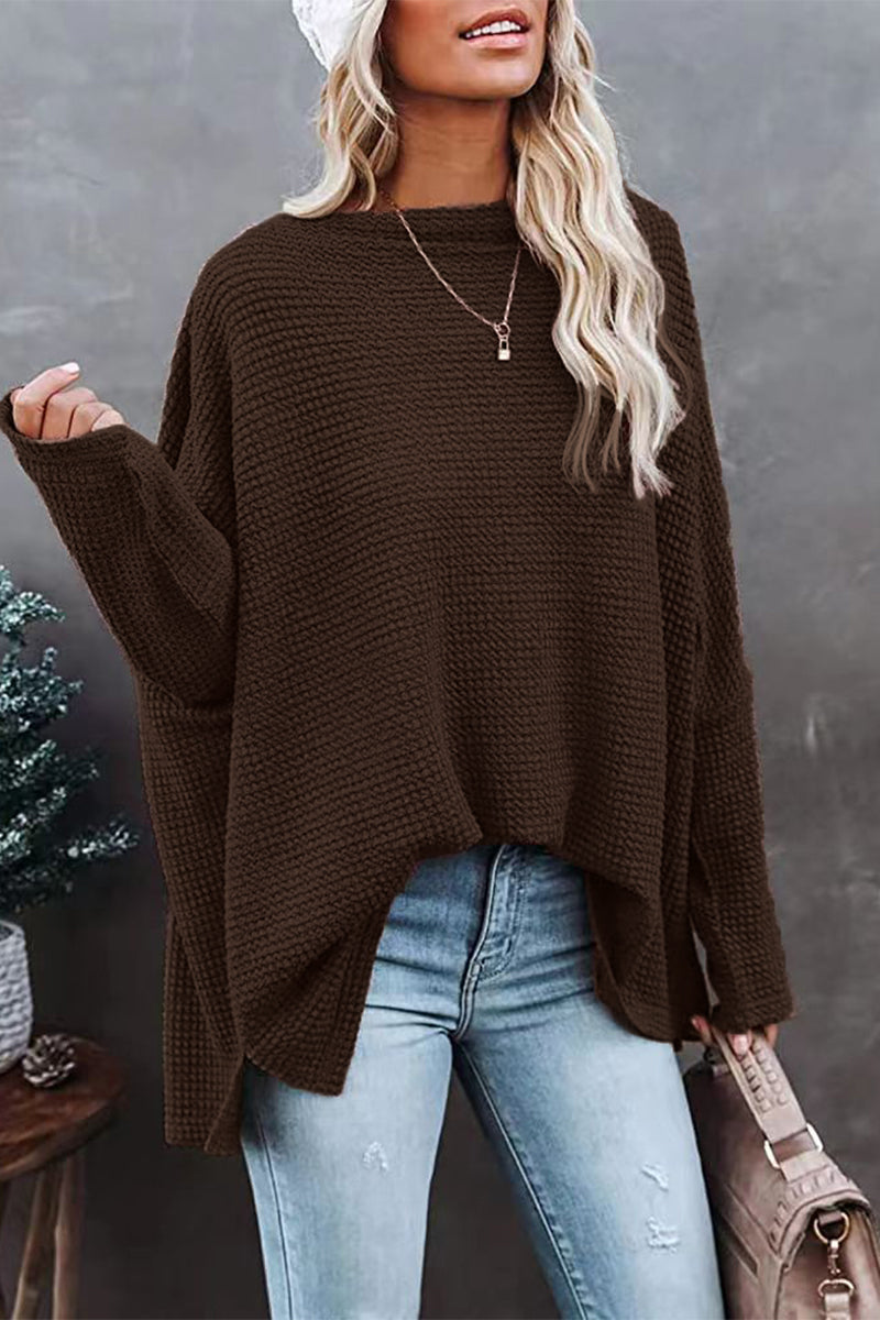 Maritza | Casual solid color tops with slanted collars