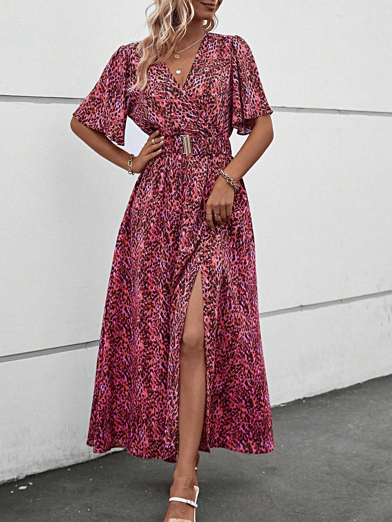 Tania® | Maxi Dress Elegant Butterfly Style