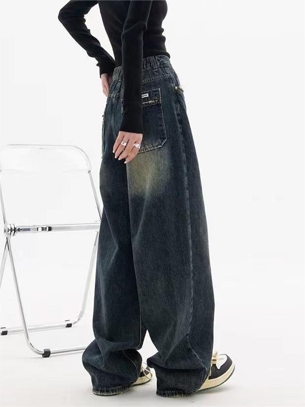 Vanesa® | Retro baggy jeans for women