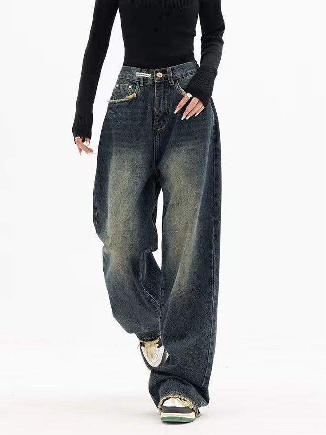 Vanesa® | Retro baggy jeans for women