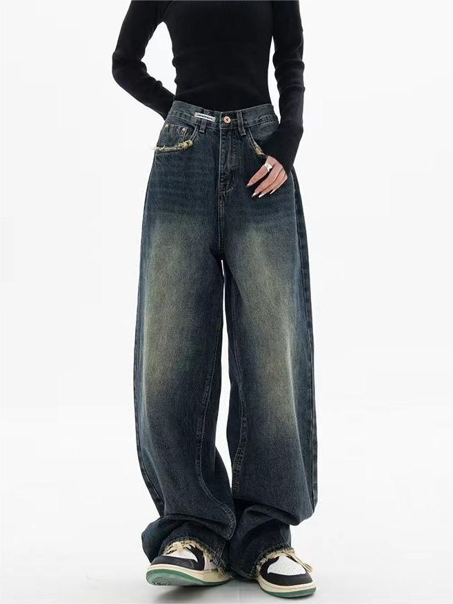 Vanesa® | Retro baggy jeans for women