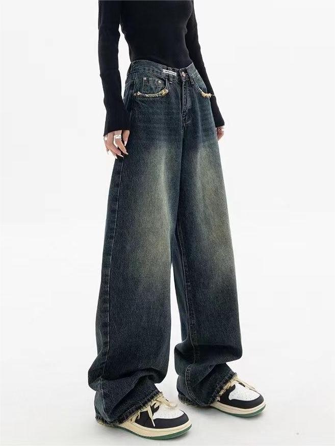 Vanesa® | Retro baggy jeans for women