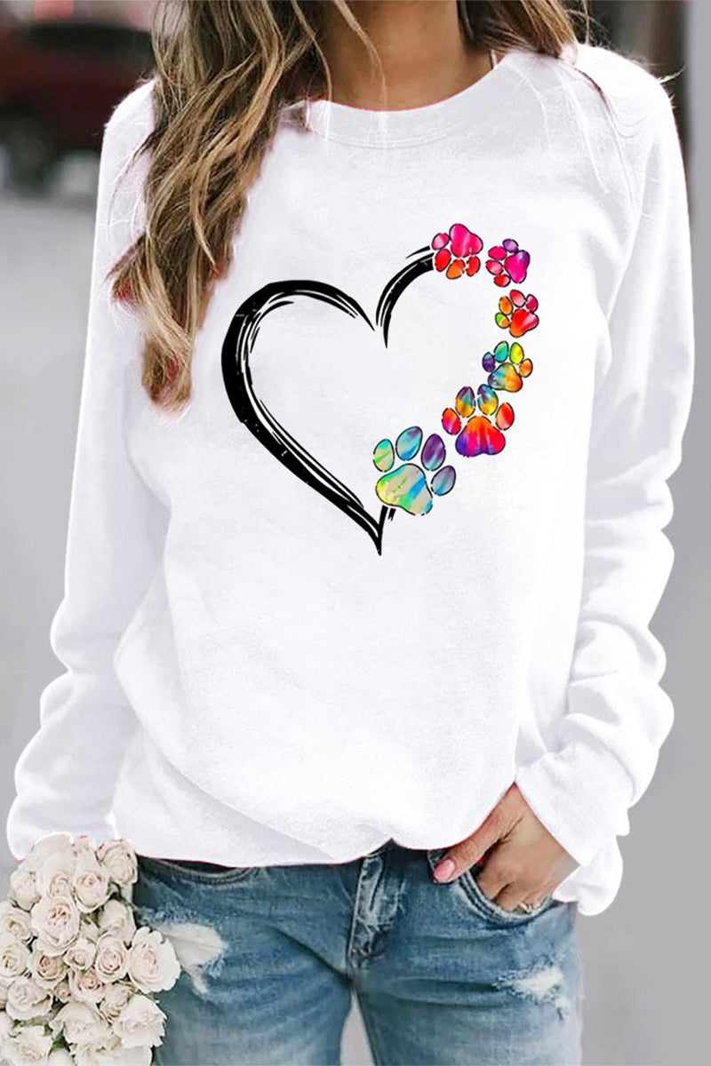 Mayra | Casual printed tops with an O-neck