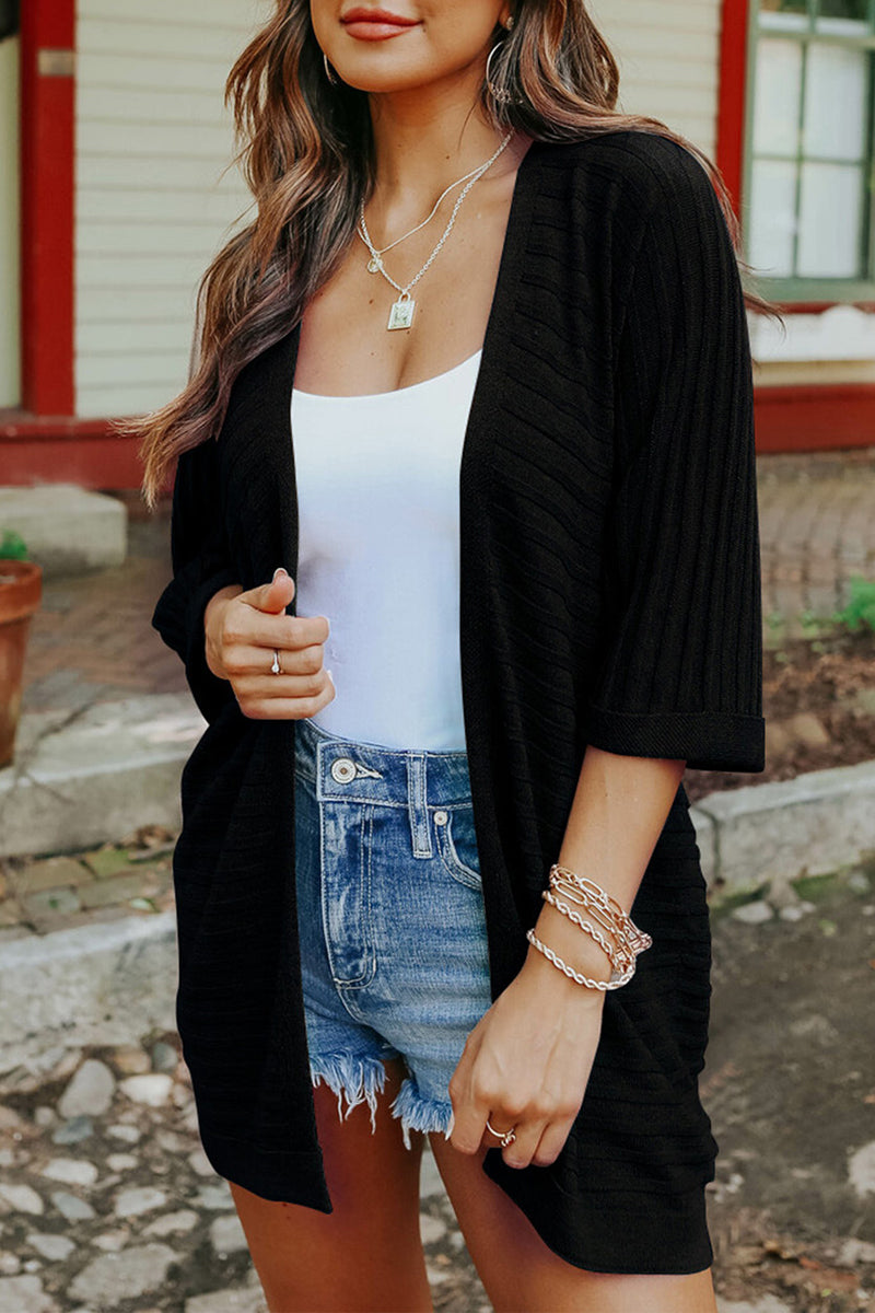 Milagros | Casual tops with a plain shawl collar