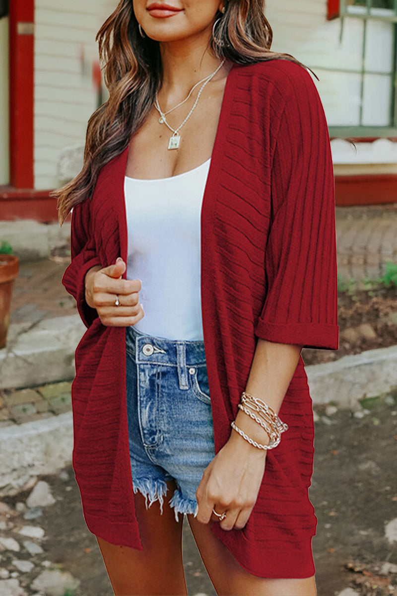 Milagros | Casual tops with a plain shawl collar
