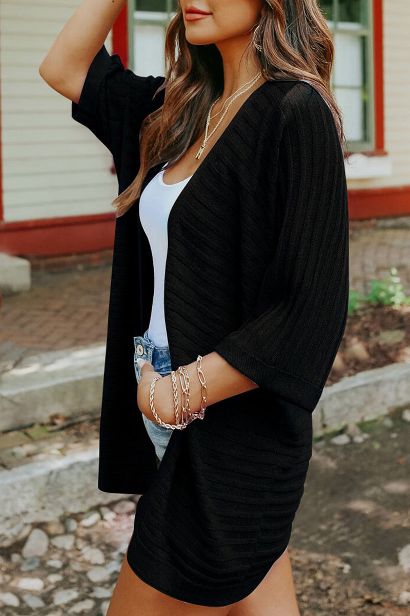 Milagros | Casual tops with a plain shawl collar