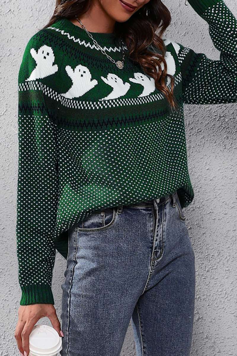 Frieda | Casual patchwork tops with contrast O-neck