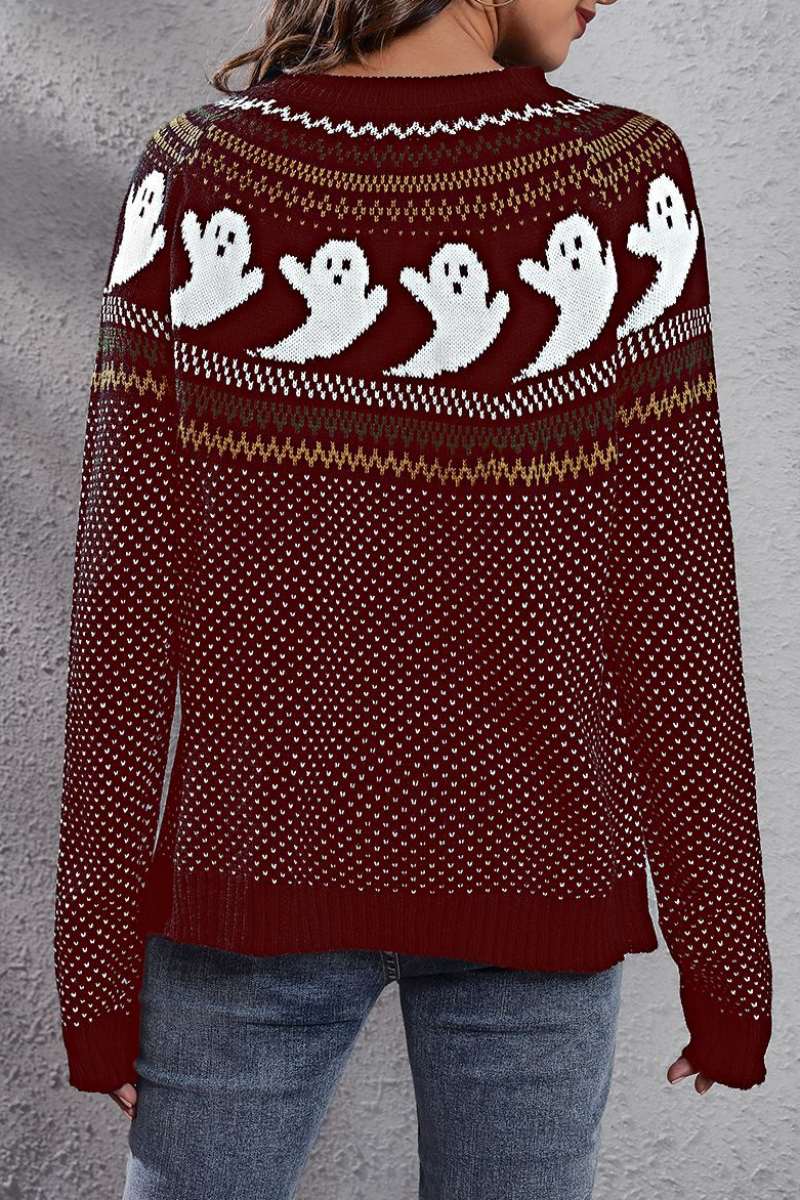 Frieda | Casual patchwork tops with contrast O-neck