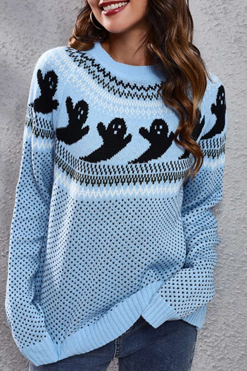 Frieda | Casual patchwork tops with contrast O-neck