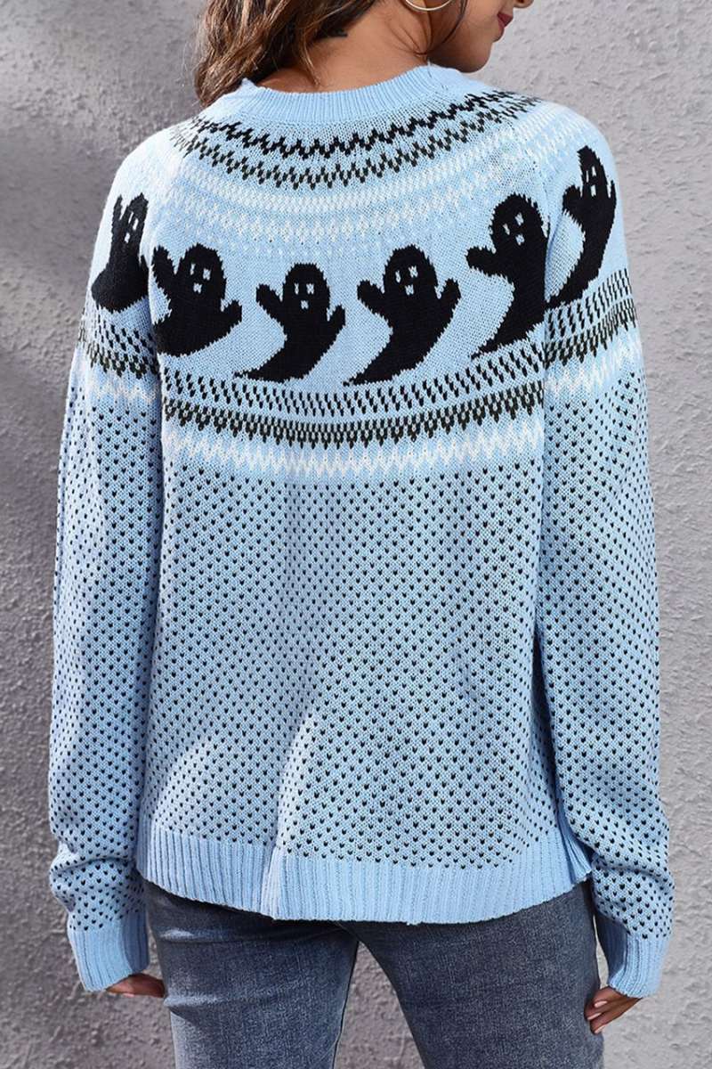 Frieda | Casual patchwork tops with contrast O-neck