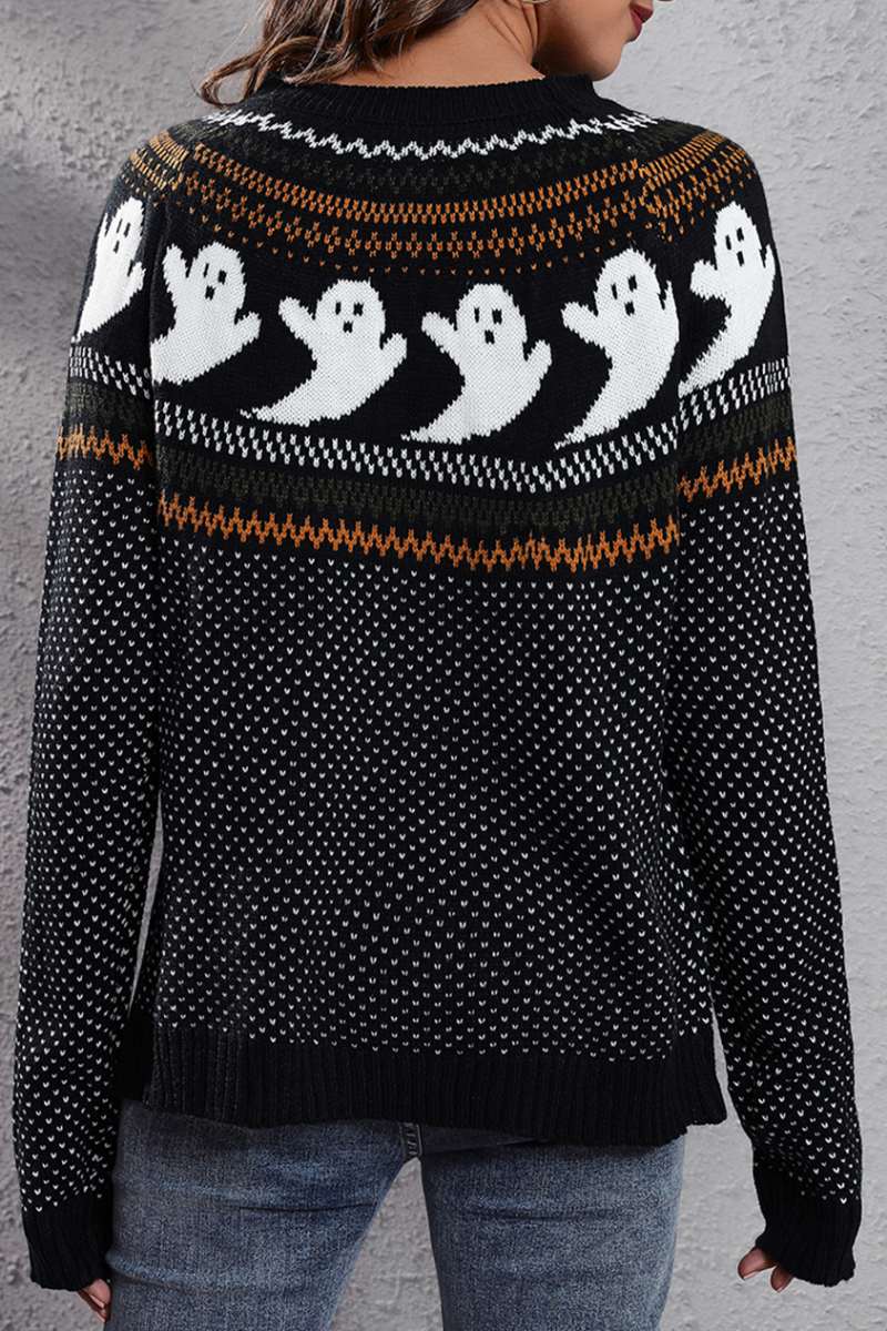 Frieda | Casual patchwork tops with contrast O-neck