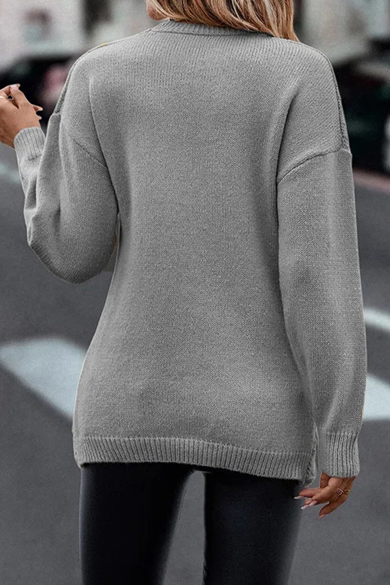 Gilda | Casual solid cross straps asymmetrical V-neck tops