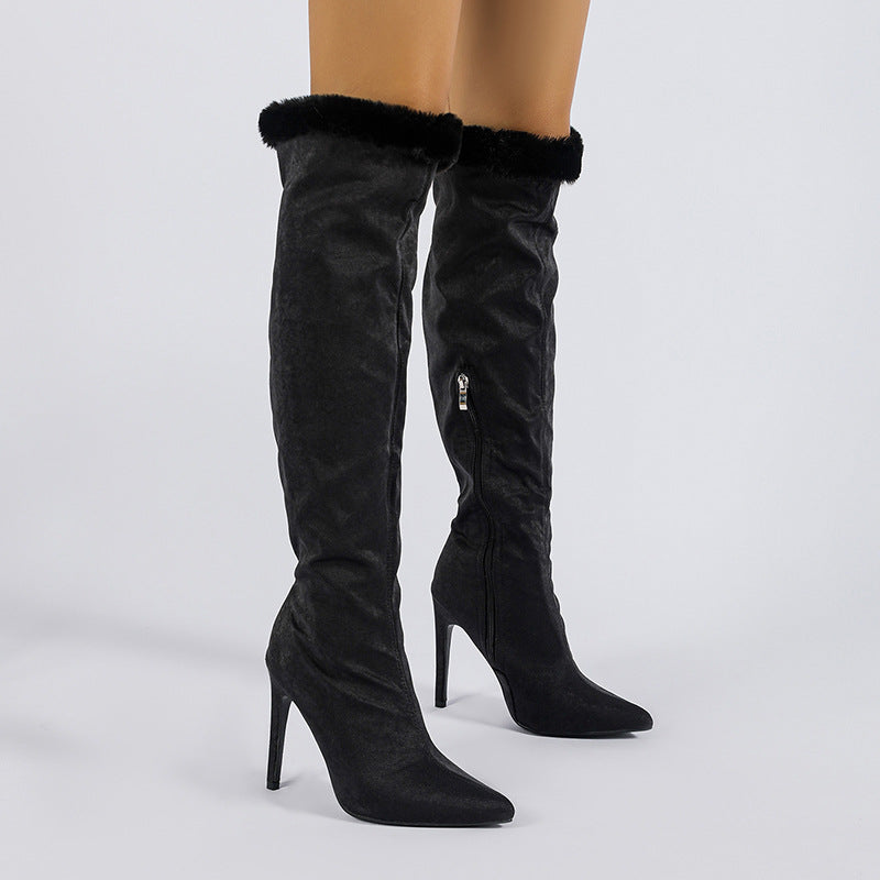 Dana | Casual patchwork shoes with solid color lace