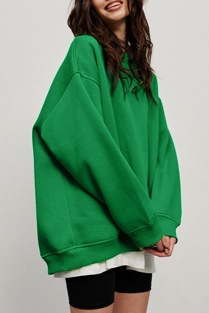 Paloma | Casual plain plain O-neck tops